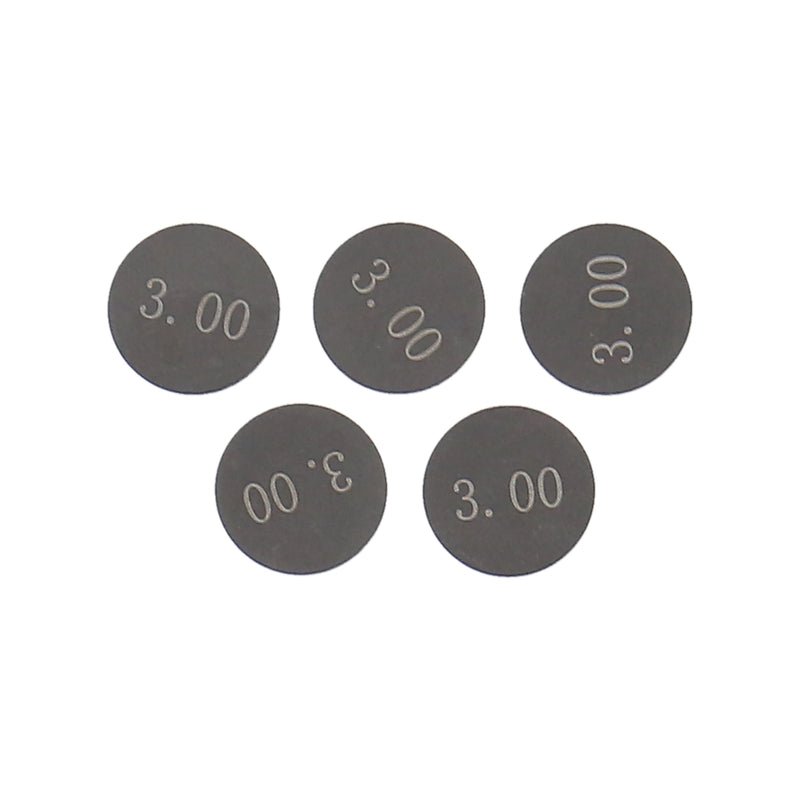 Wiseco 4 Stroke Valve Shim Valve Shim Refill Kit- 9.48 x 3.00mm (5) (W-VS9300)