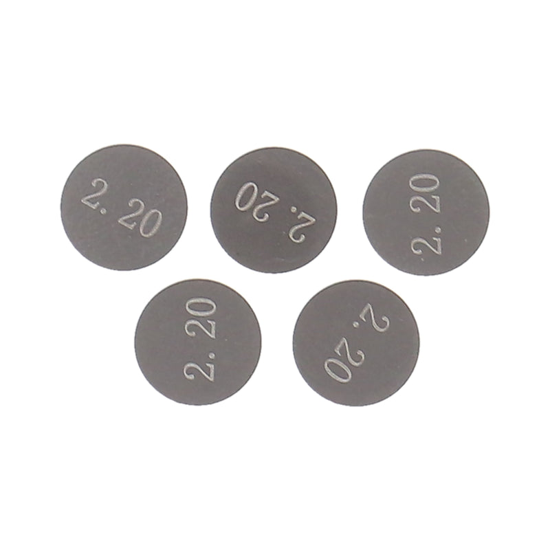 Wiseco 4 Stroke Valve Shim Valve Shim Refill Kit- 10.0 x 2.20mm (5) (W-VS0220)