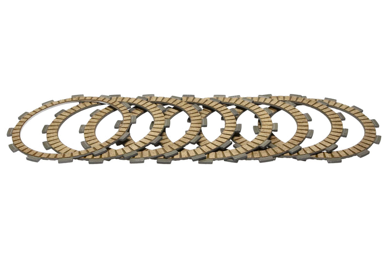 Wiseco Precision Products Motorcycle Off Road, 4 Stroke Clutch Basket, Accessory Clutch Plate Kit - 8 Fiber (W-WPPF063)
