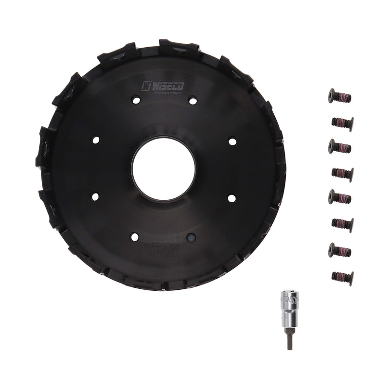 Wiseco Precision Products Motorcycle Off Road, 4 Stroke Clutch Basket, Shelf Stock Clutch Basket - KTM 450/505 SX/XCF/EXC (W-WPP3050)
