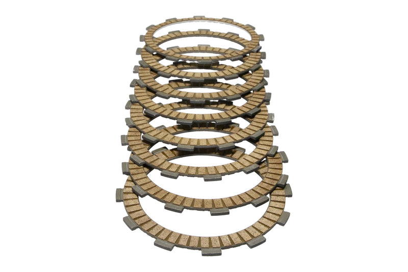 Wiseco Precision Products Motorcycle Off Road, 4 Stroke Clutch Basket, Accessory Clutch Plate Kit - 8 Fiber (W-WPPF063)