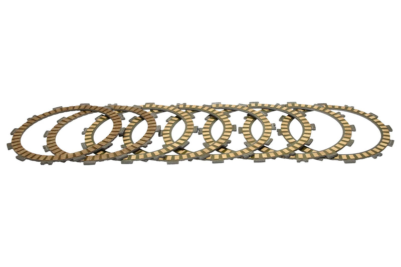 Wiseco Precision Products Motorcycle Off Road, 4 Stroke Clutch Basket, Accessory Clutch Plate Kit - 8 Fiber (W-WPPF038)