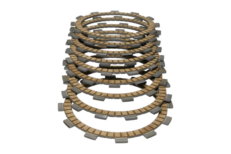 Wiseco Precision Products Motorcycle Off Road, 4 Stroke Clutch Basket, Accessory Clutch Plate Kit - 9 Fiber (W-WPPF067)