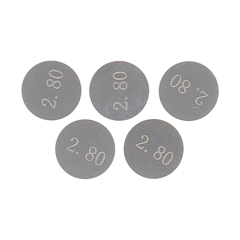 Wiseco 4 Stroke Valve Shim Valve Shim Refill Kit- 10.0 x 2.80mm (5) (W-VS0280)