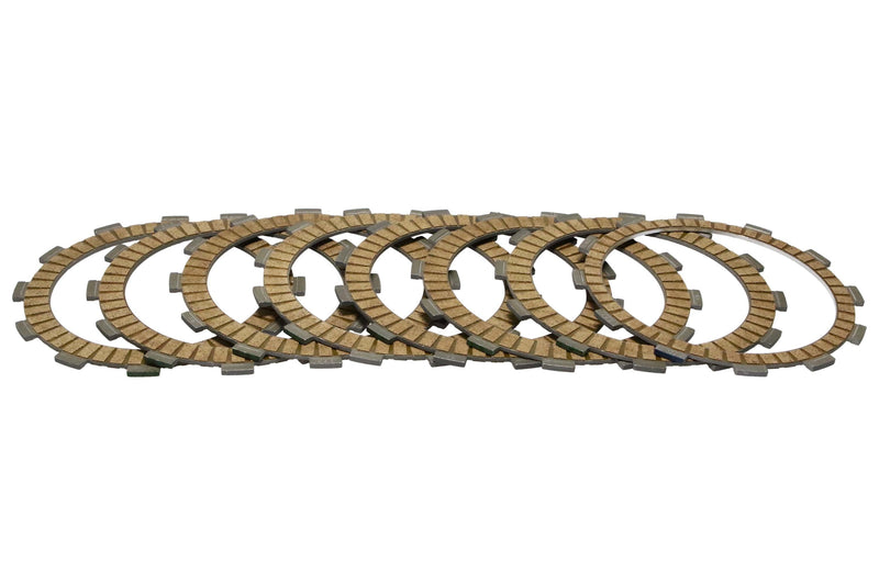 Wiseco Precision Products Motorcycle Off Road, 4 Stroke Clutch Basket, Accessory Clutch Plate Kit - 8 Fiber (W-WPPF063)