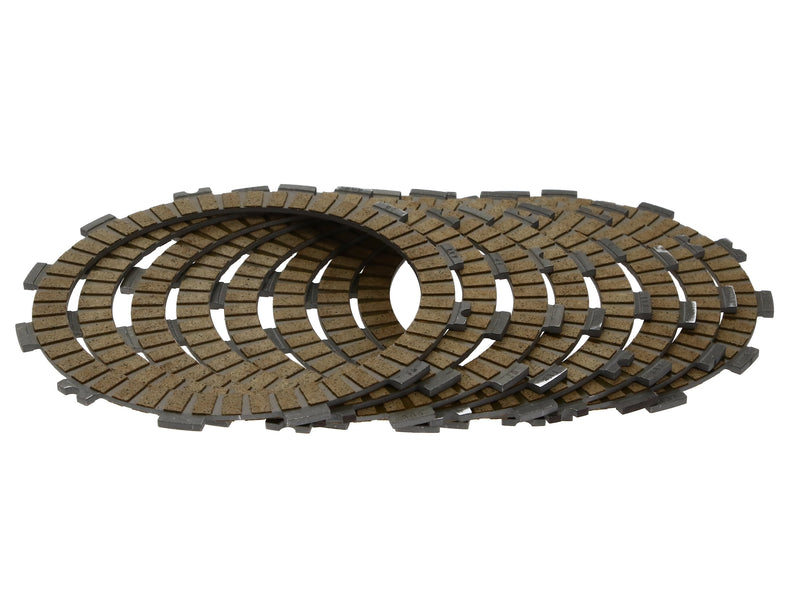 Wiseco Precision Products All Terrain Vehicle, 4 Stroke Clutch Basket, Accessory Clutch Plate Kit - 8 Fiber (W-WPPF054)