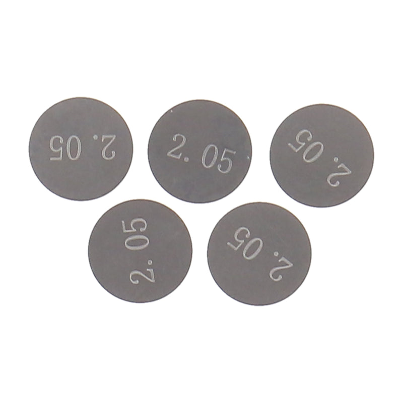 Wiseco 4 Stroke Valve Shim Valve Shim Refill Kit- 10.0 x 2.05mm (5) (W-VS0205)