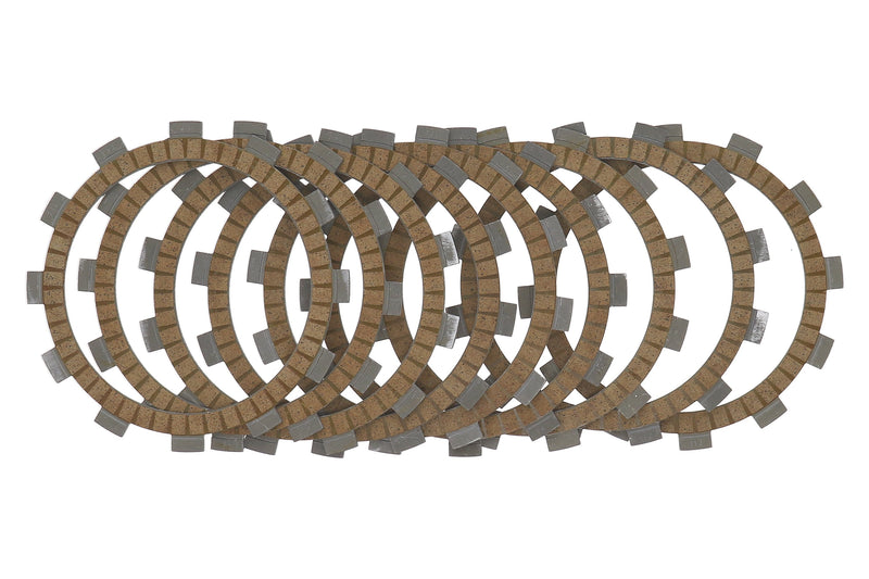 Wiseco Precision Products Motorcycle Off Road, 4 Stroke Clutch Basket, Accessory Clutch Plate Kit - 9 Fiber (W-WPPF067)