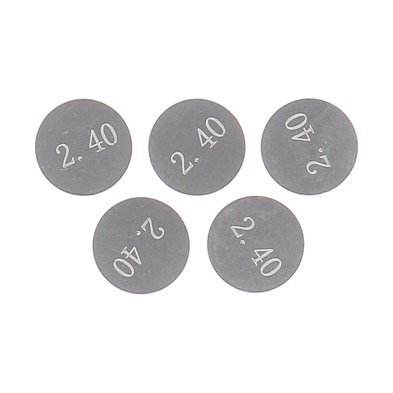 Wiseco 4 Stroke Valve Shim Valve Shim Refill Kit- 9.48 x 2.40mm (5) (W-VS9240)