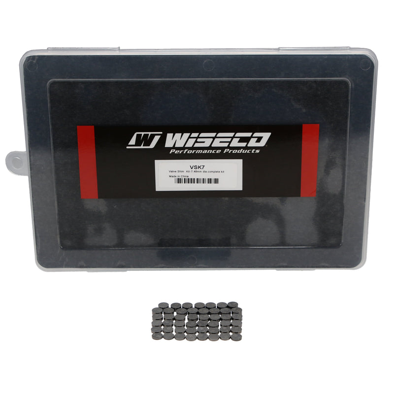 Wiseco 4 Stroke Valve Shim Kit 7.48mm dia. 1.20 - 3.50 complete kit (W-VSK7)