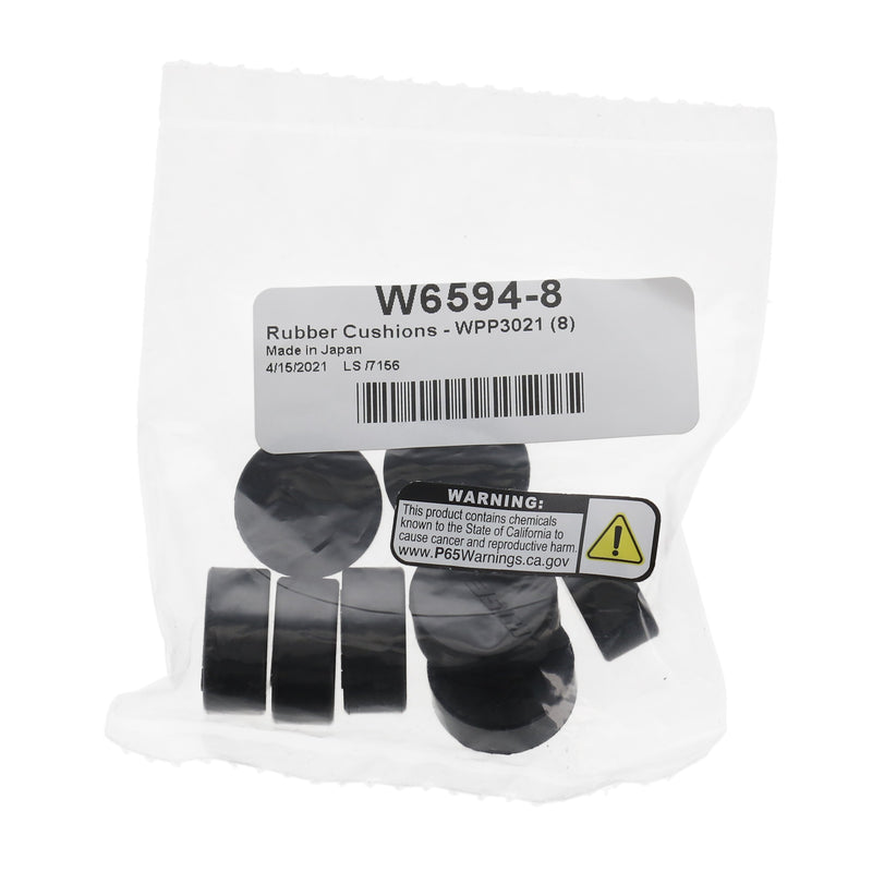 Wiseco Precision Products Motorcycle Off Road, 4 Stroke Clutch Basket, Accessory RUBBER CUSHIONS - WPP3021 (8) (W-W6594-8)