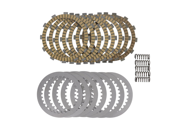 Wiseco Precision Products Motorcycle Off Road, 4 Stroke Clutch Basket, Accessory Clutch Plate Kit - 8 Fiber (W-WPPF069)