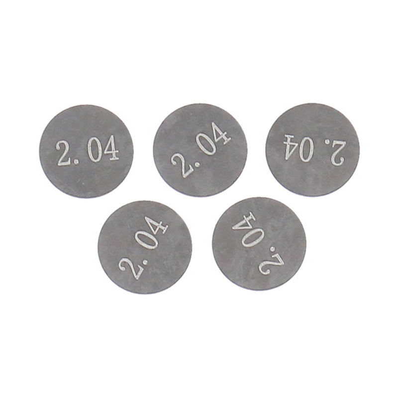Wiseco 4 Stroke Valve Shim Valve Shim Refill Kit- 8.9 x 2.04mm (5) (W-VS8204)
