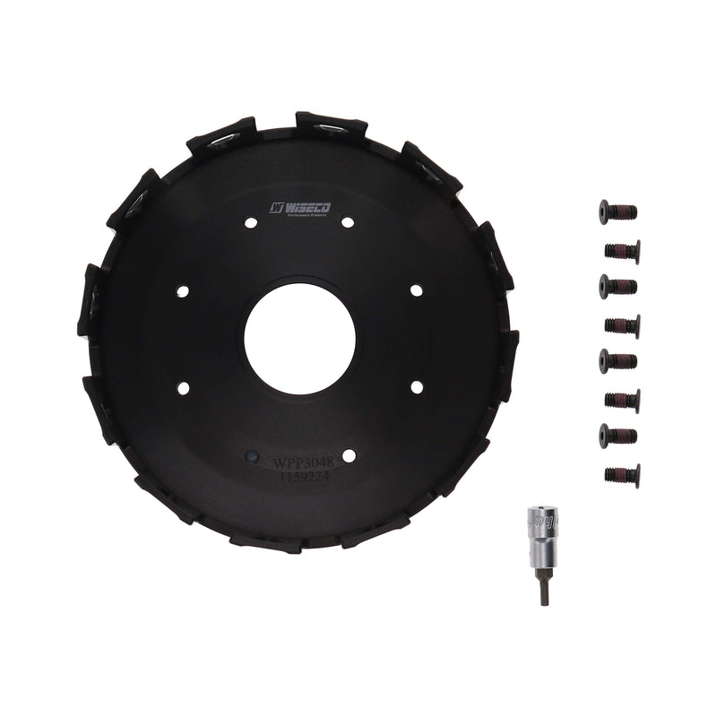 Wiseco Precision Products Motorcycle Off Road, 4 Stroke Clutch Basket, Shelf Stock Clutch Basket2006-10 KX250F/2006 RM-Z250 (W-WPP3035)