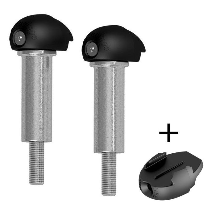 GBRacing Bullet Frame Sliders (Street) for Yamaha YZF-R7 GoPro™ Camera Mount bundle(FS-R7-2022-S-GPR)