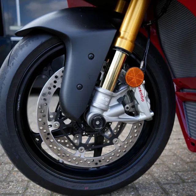 GBRacing Spindle Protectors for Ducati Panigale Streetfighter V4 (GSP-V4S-2025-SET)