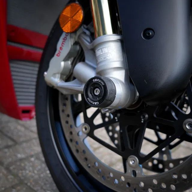 GBRacing Spindle Protectors for Ducati Panigale Streetfighter V4 (GSP-V4S-2025-SET)