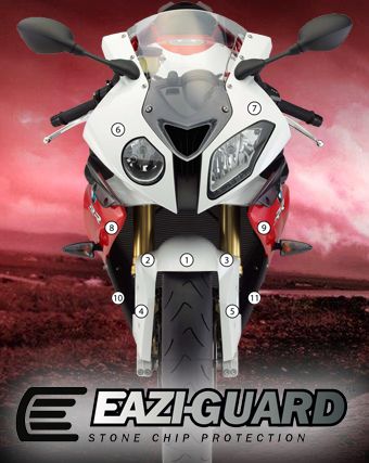 Eazi-Guard Paint Protection Film for BMW S1000RR HP4 (2009-2014) GUARDBMW002