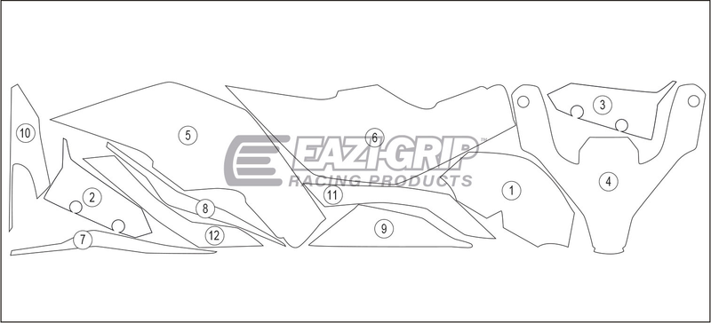 Eazi-Guard Paint Protection Film for BMW F900XR (2020) GUARDBMW010