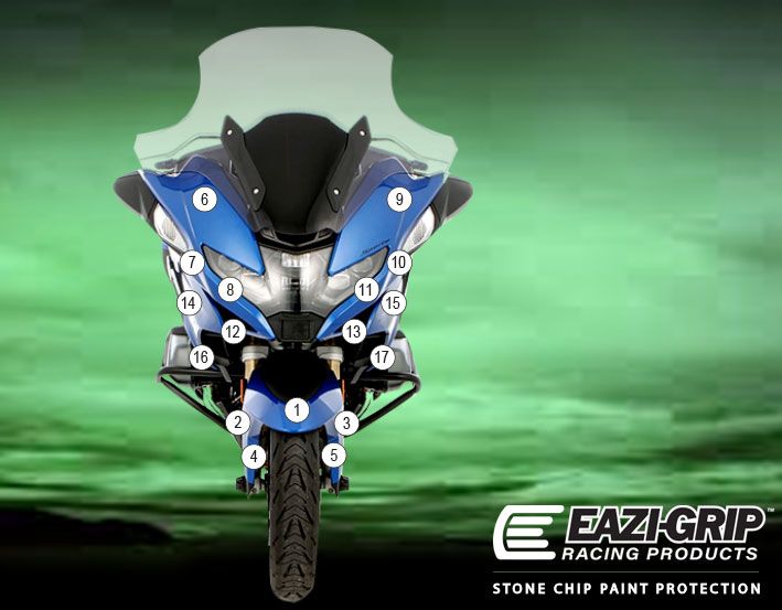 Eazi-Guard Paint Protection Film for BMW R1250RT (2021) GUARDBMW014