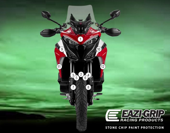 Eazi-Guard Paint Protection Film for Ducati Multistrada V4 GUARDDUC013
