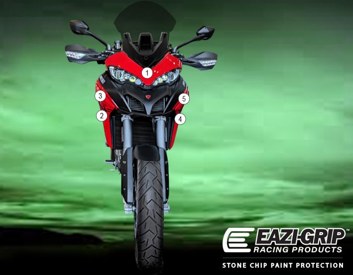 Eazi-Guard Paint Protection Film for Ducati Multistrada V2 GUARDDUC019