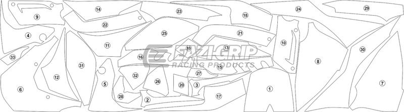 Eazi-Guard Paint Protection Film for Honda CBR1000RR-R (2020) GUARDHON011