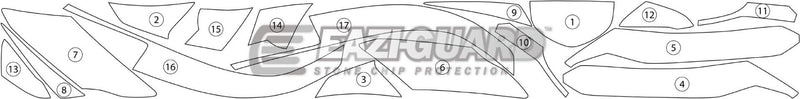 Eazi-Guard Paint Protection Film for Kawasaki Ninja 650 (2012-2016) GUARDKAW001