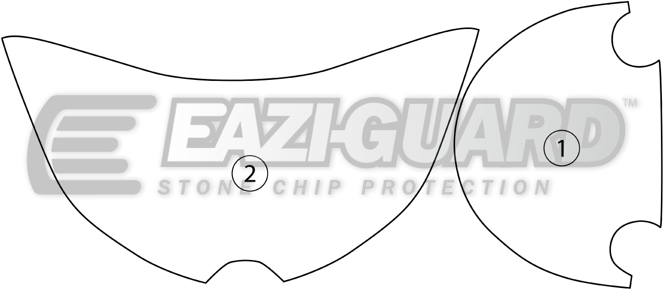 Eazi-Guard Paint Protection Film for Kawasaki Z900RS GUARDKAW019