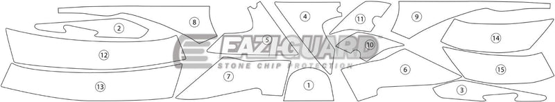 Eazi-Guard Paint Protection Film for Triumph Sprint GT (2010-2017) GUARDTRI002