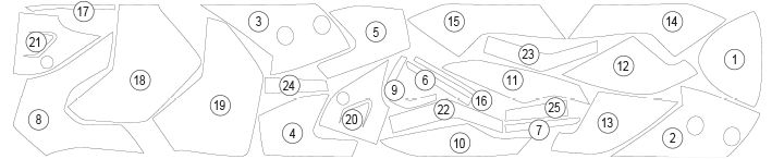 Eazi-Guard Paint Protection Film for Triumph Tiger 900 GT 850 Sport GUARDTRI008