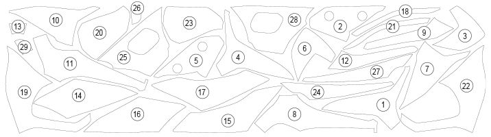 Eazi-Guard Paint Protection Film for Triumph Tiger Sport 660 GUARDTRI012