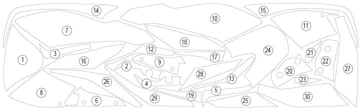 Eazi-Guard Paint Protection Film for Triumph Speed Triple 1200 RR GUARDTRI013