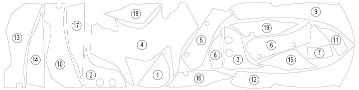 Eazi-Guard Paint Protection Film for Yamaha YZF-R7 GUARDYAM014