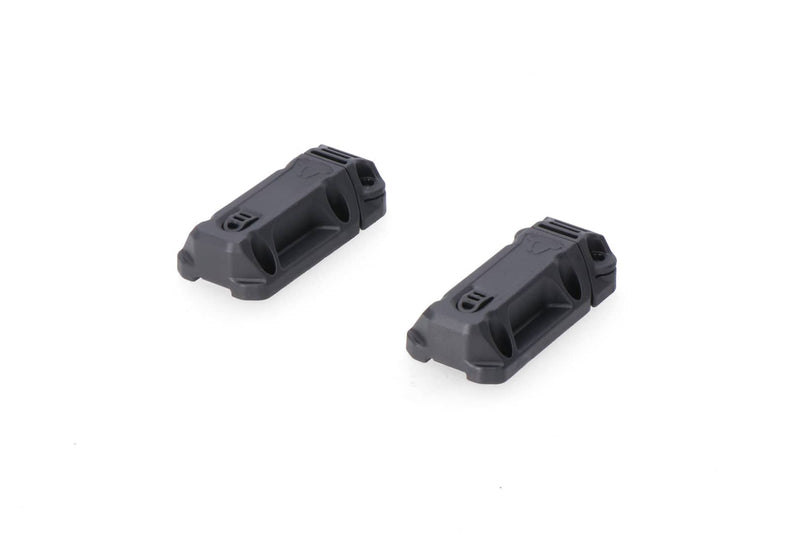 BLAZE saddlebag mounting set. With base and plug. No supports. Black. (HTA.00.740.10000/B)  [Clearance]