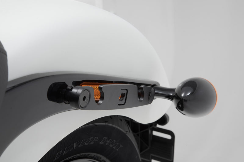 SLH side carrier LH2 left, Harley-Davidson Softtail Slim (17-). For LH2. (HTA.18.682.10200)  [Clearance]