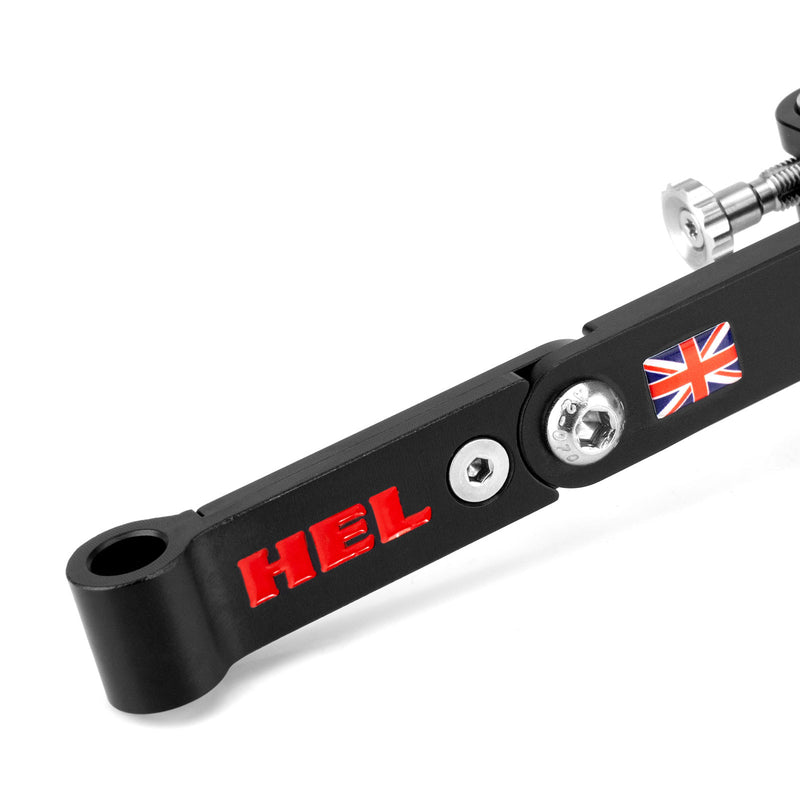 HEL Fork Mounted Solid Billet Adjustable Rear Thumb Brake (HTB)