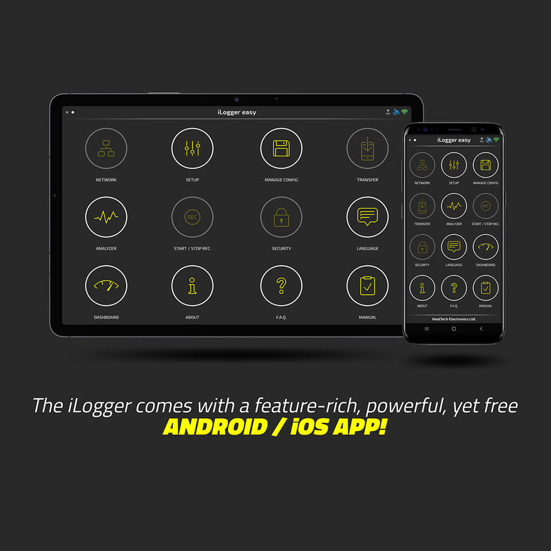 HealTech Electronics iLogger easy iLE-1-KIT (Free Delivery)