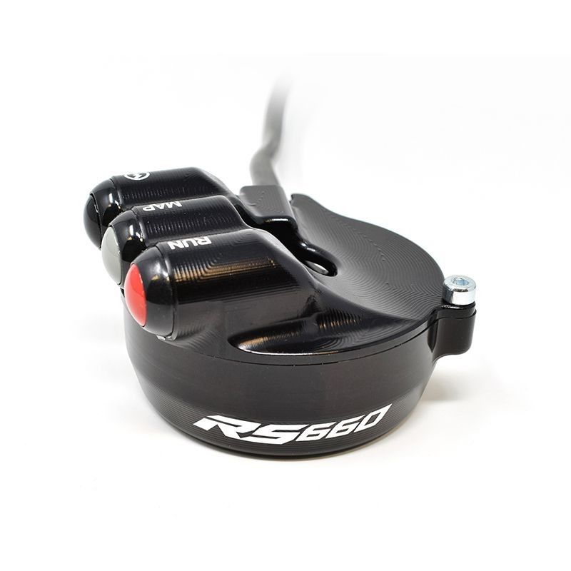 Jetprime Throttle Case with Integrated Switches for Aprilia RS660 (JPACC660)