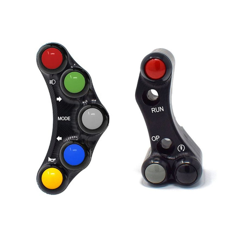 Jetprime Switch Panel Set for Ducati Hypermotard 2010 - 2018 STREET ( JPPL005-02)