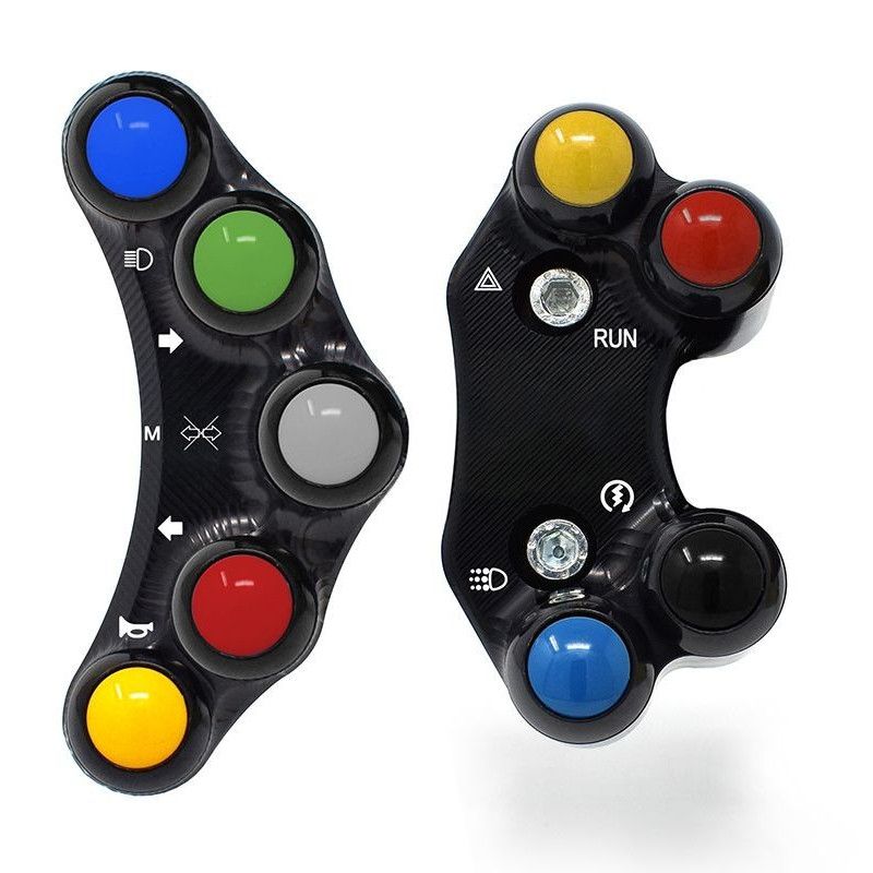 Jetprime Switch Panel Set for Ducati Monster 2019 STREET (JPPL006-02)