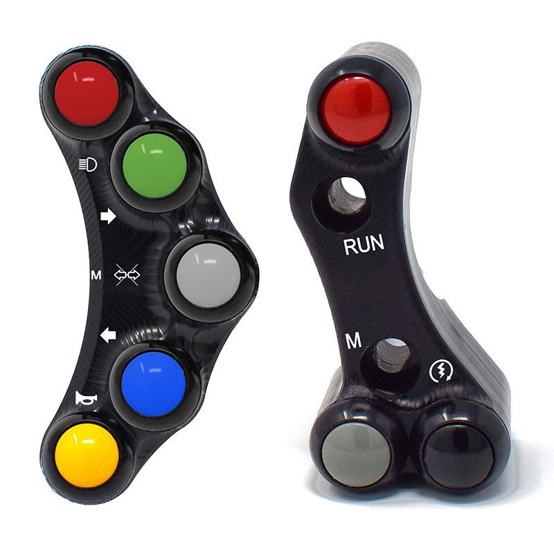 Jetprime Switch Panel Set for BMW S1000RR 2015 - 2018 STREET (JPPL008)