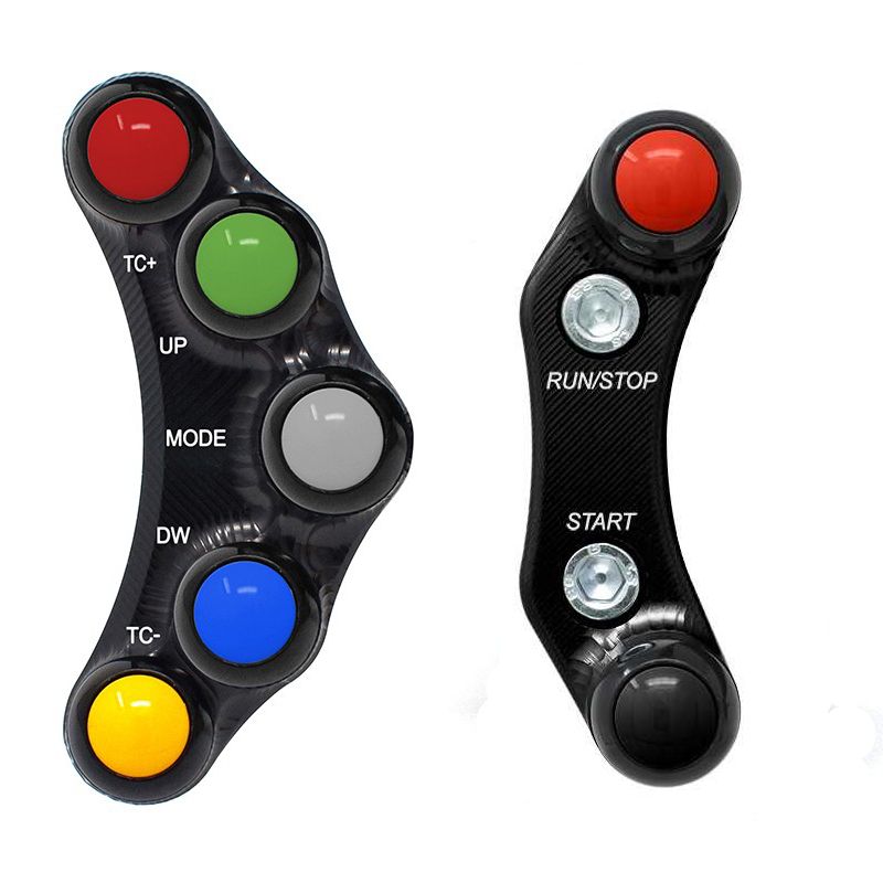 Jetprime Switch Panel Set for Aprilia RSV4 Tuono V4 APRC - RACE (JPPLR009TC)