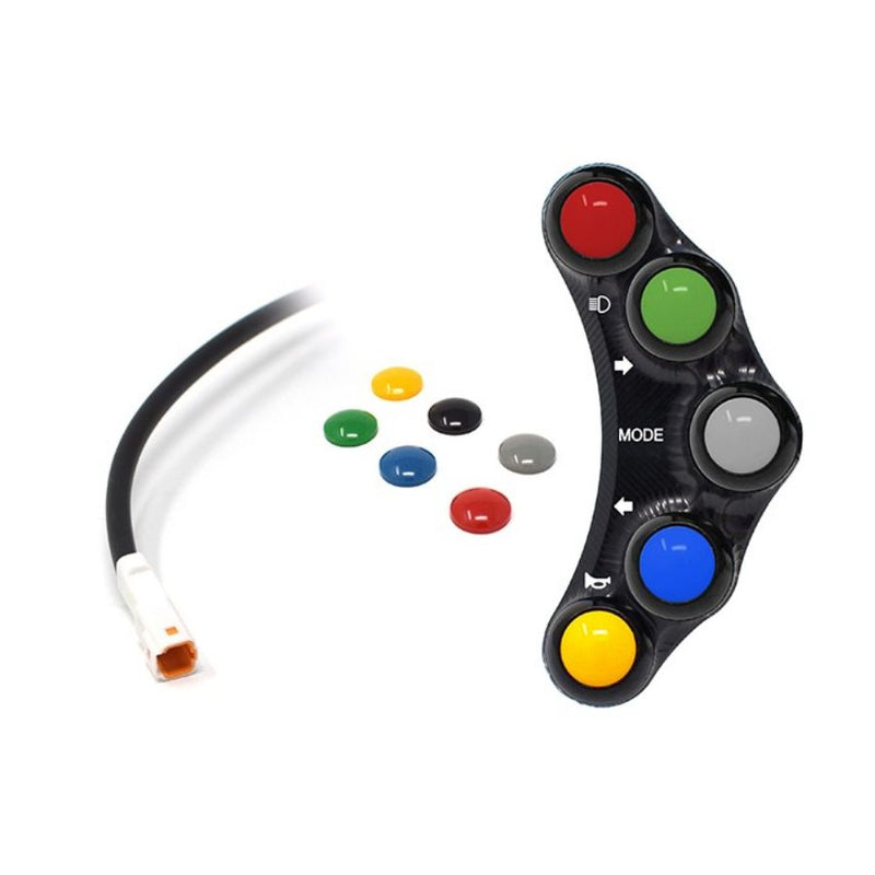 Jetprime Switch Panel Set for Ducati Hypermotard 2010 - 2018 STREET ( JPPL005-02)