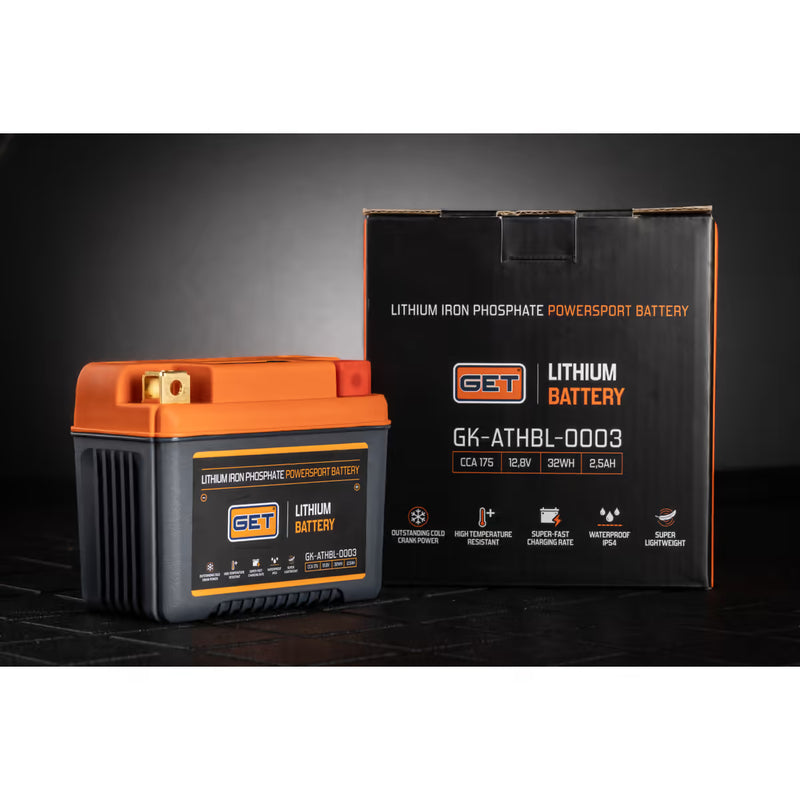 GET LITHIUM BATTERY 175CCA ATH3 (GK-ATHBL-0003)
