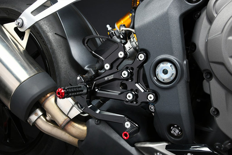 Bonamici Racing Rearsets - Triumph Speed Triple 1200 RS (2021-2024) (Free Delivery) TH08
