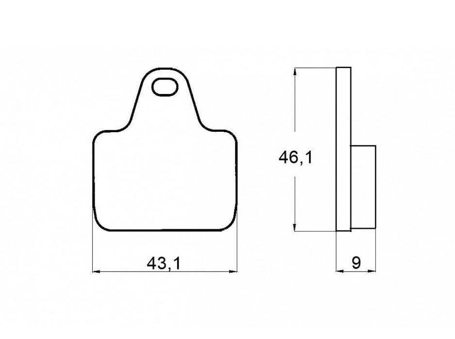 Accossato Brake Pads - Accossato Calipers - 2 Packs (AGPA134EV2) ** Clearance Sale **