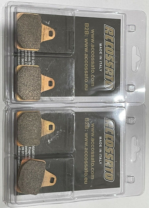 Accossato Brake Pads - Accossato Calipers - 2 Packs (AGPA134EV2) ** Clearance Sale **