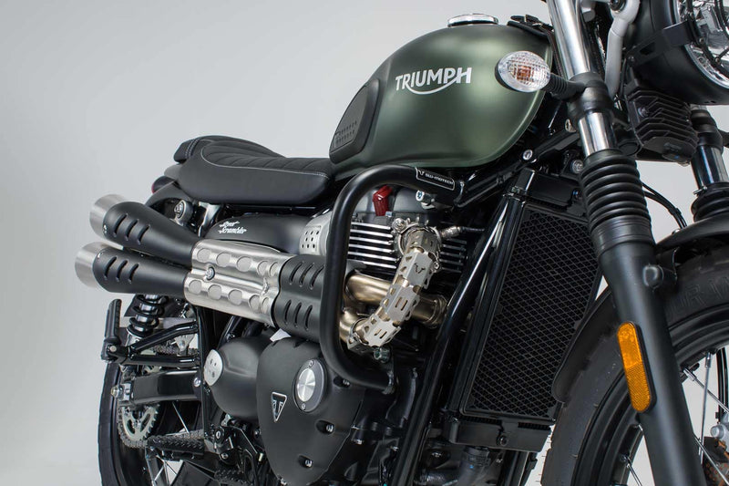 Crash bar. Black. Street Scrambler,Bonneville Bobber/Speedm. (SBL.11.884.10000/B)