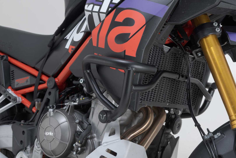 Crash bar. Black. Aprilia Tuareg (21-) Rally (25-). (SBL.13.849.10001/B)